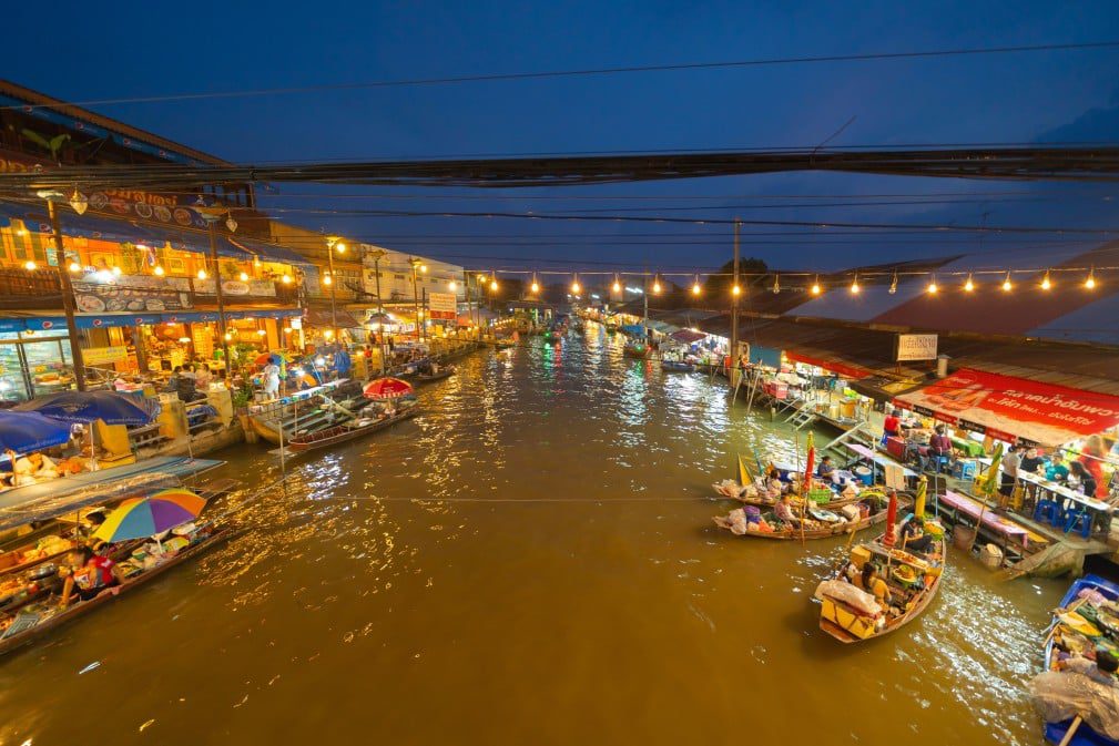 Amphawa Floating Markets